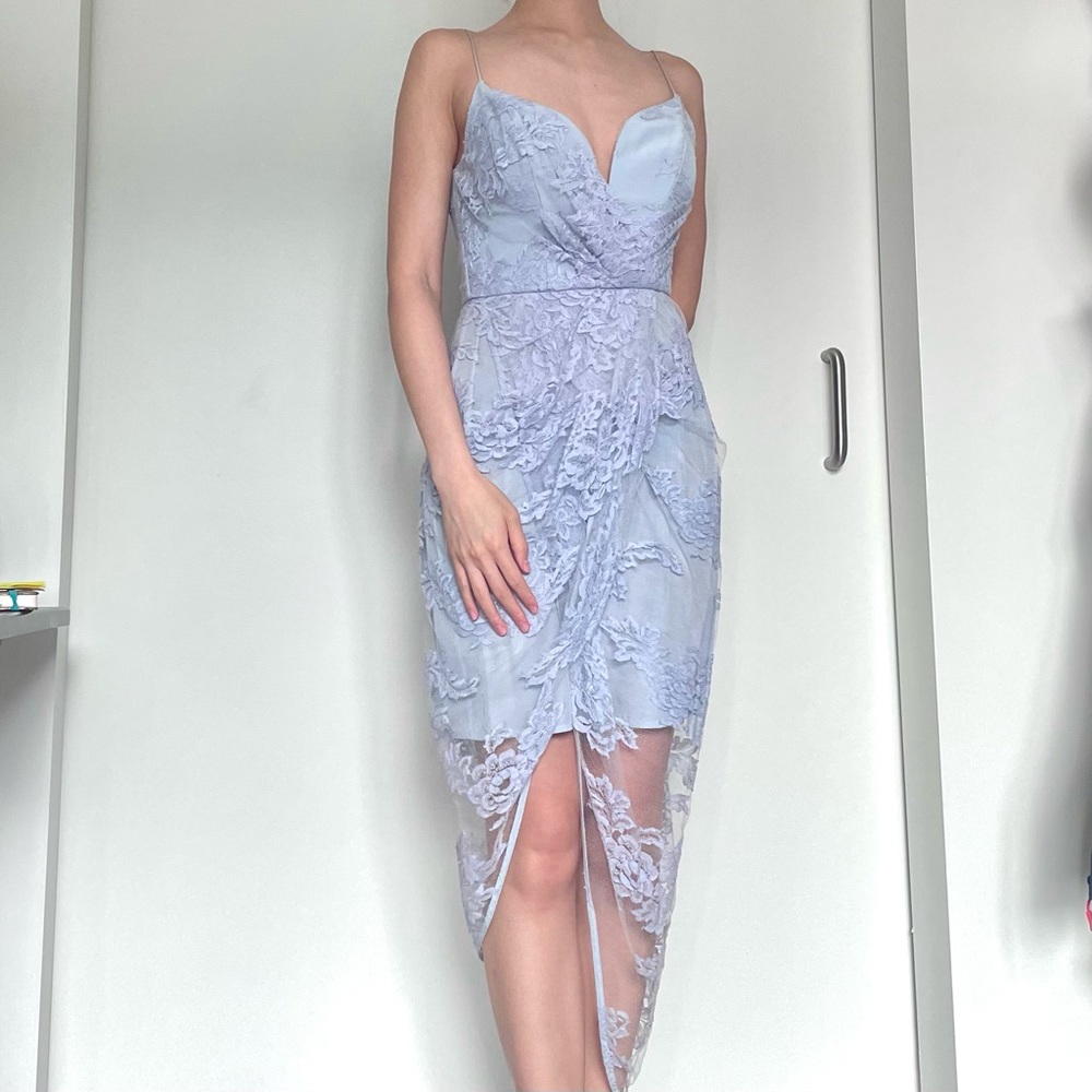 zimmermann floral lace cocktail dress